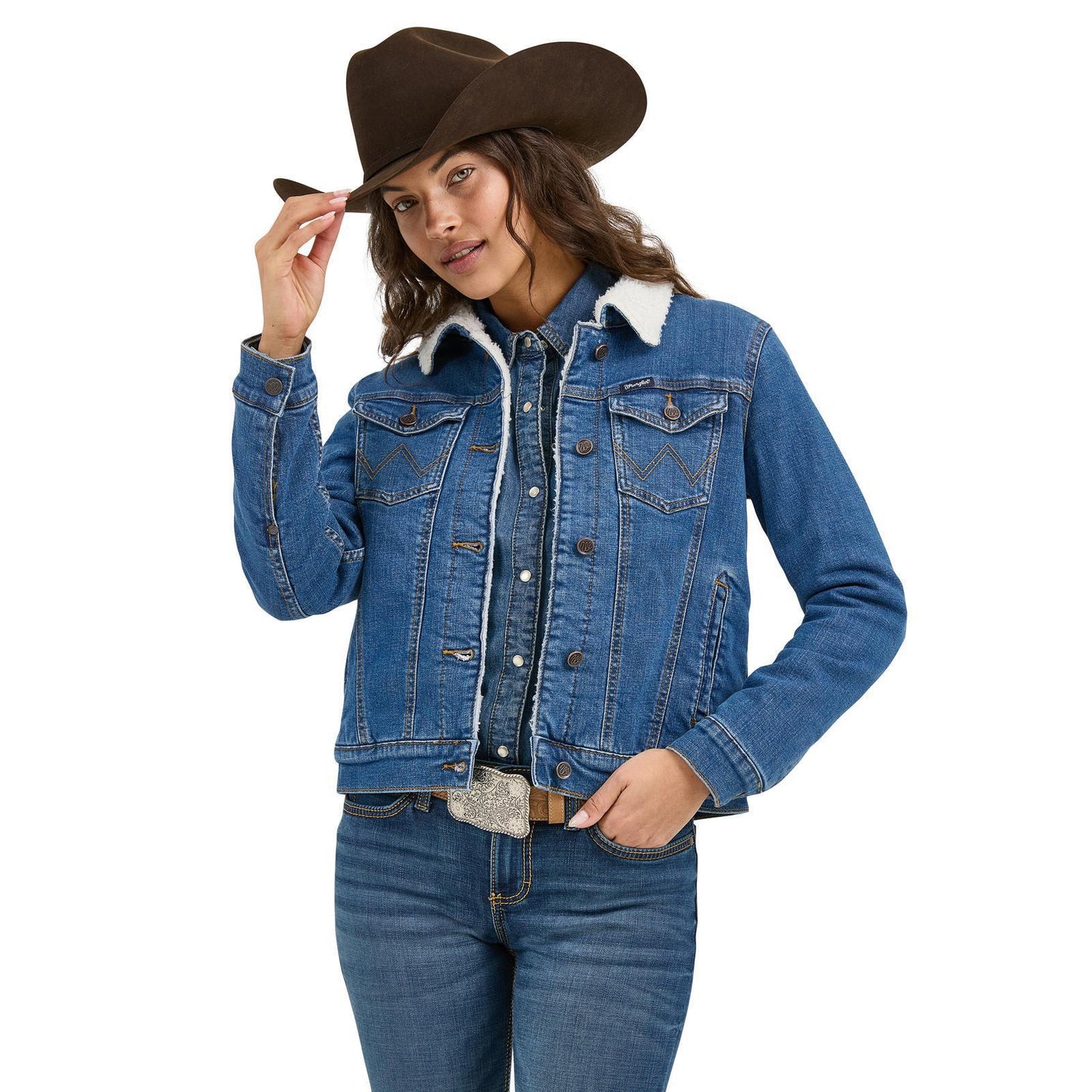 Wrangler 10LWJ320D Retro® Sherpa Lined Women's Jacket