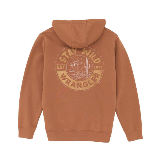 Wrangler 112365701 Graphic Hoodie - Rawhide - Regular Fit