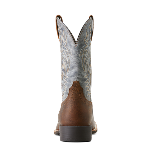 Ariat 10053731 Men's Sport Wide Square Toe Cowboy Boot Earth