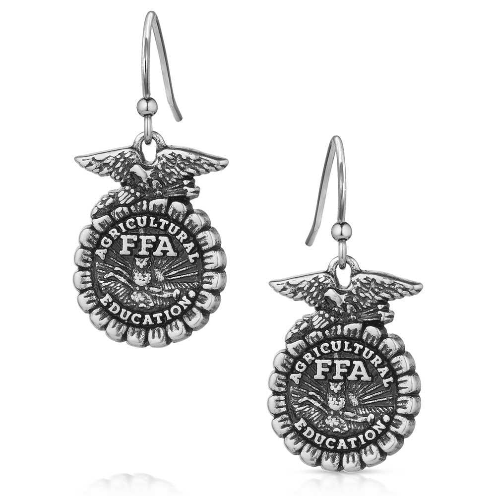 Montana Silversmith ER5883 FFA Emblem Earrings