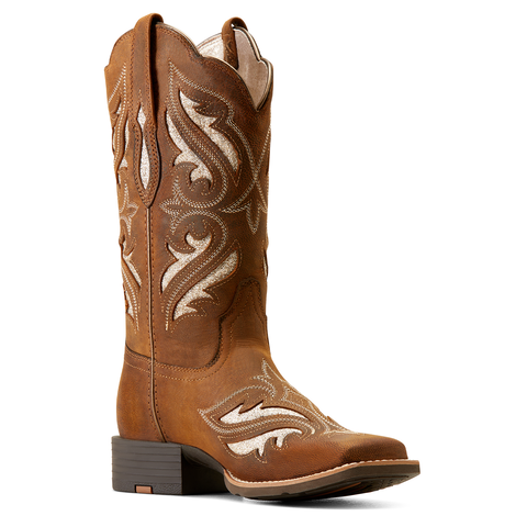 Ariat 10034056 Women's Round Up Bliss Sassy Brown Western Boot