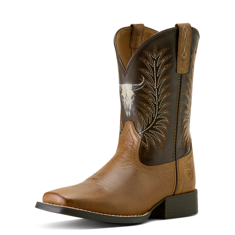 Ariat 10063827 Youth Stampede Western Boot - Desert Brown