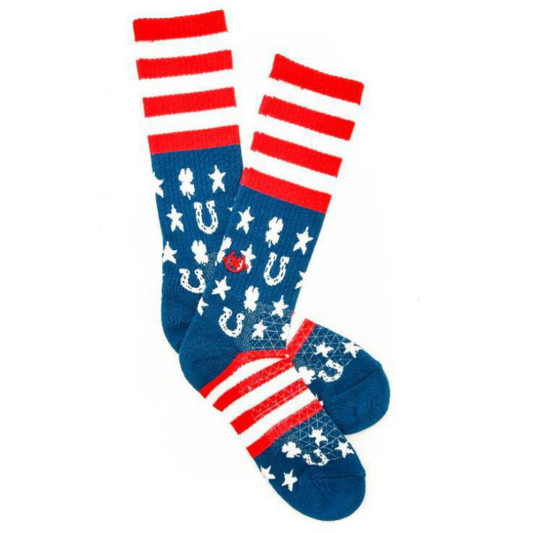 Lucky Chuck 110123496 Lucky Stars and Stripes Socks