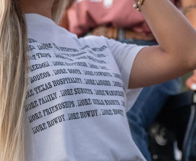 Hooey HT1773CR Women's "Just More" T-Shirt