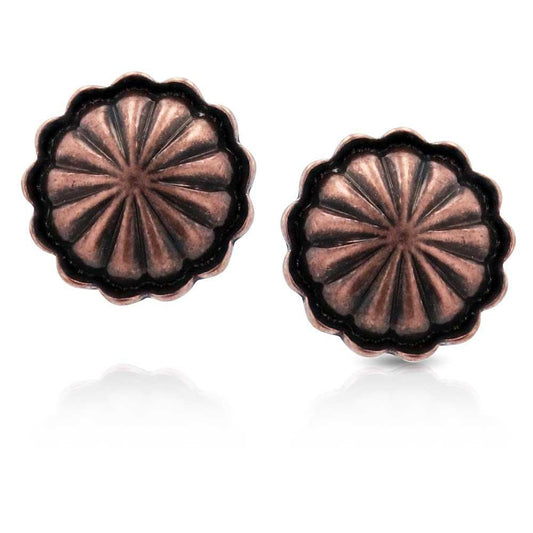 Attitude AER5418 Blossoming Copper Earrings