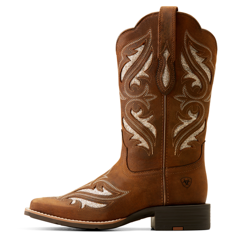 Ariat 10034056 Women's Round Up Bliss Sassy Brown Western Boot