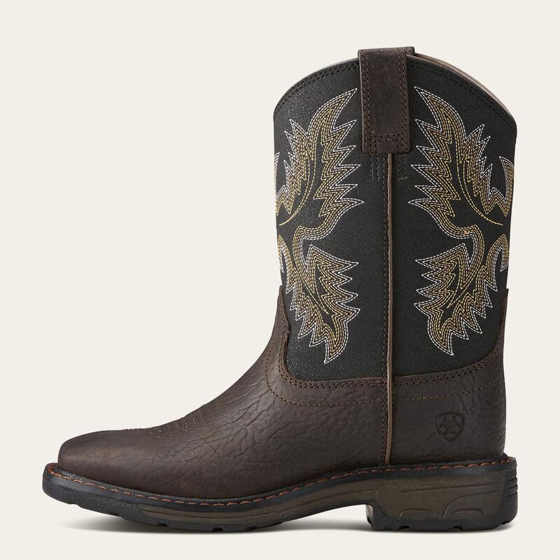 Ariat 10021452 WorkHog Wide Square Toe-Bruin Brown