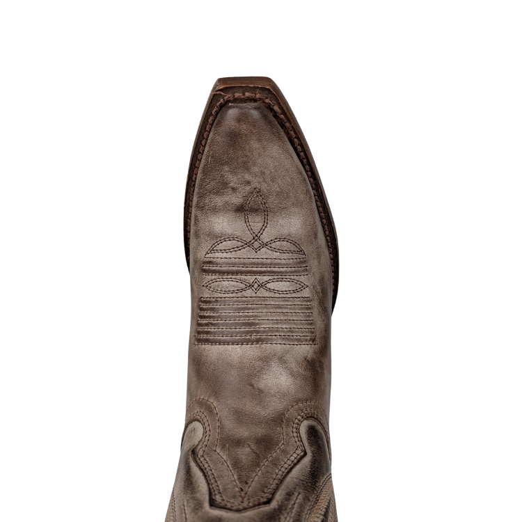 Los Altos 3813607 Women's Snip Toe Tall Shaft - Vintage Brown