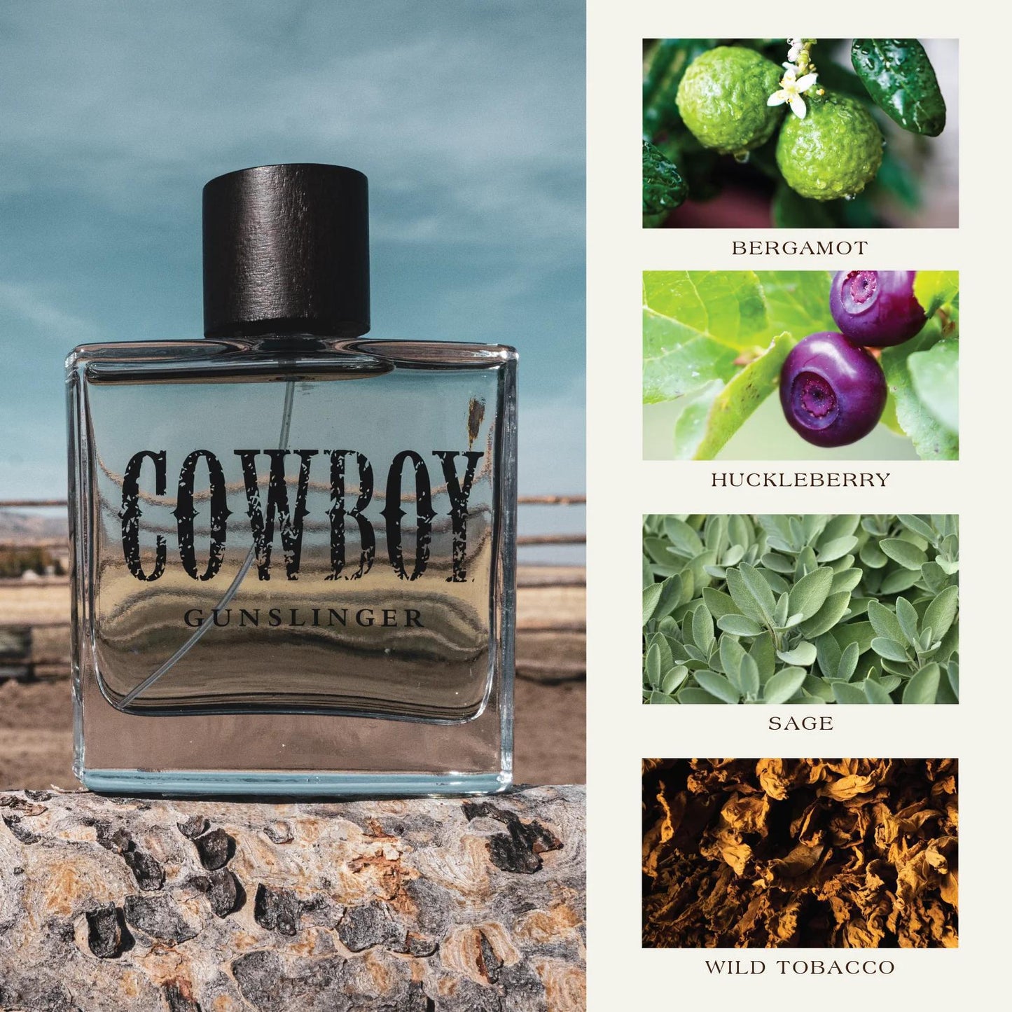 Tru Cowboy Gunslinger Cologne 3.4 Oz