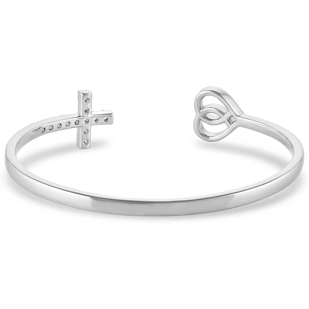 Montana Silversmith FFBC5537 Love And Faith Cuff Bracelet