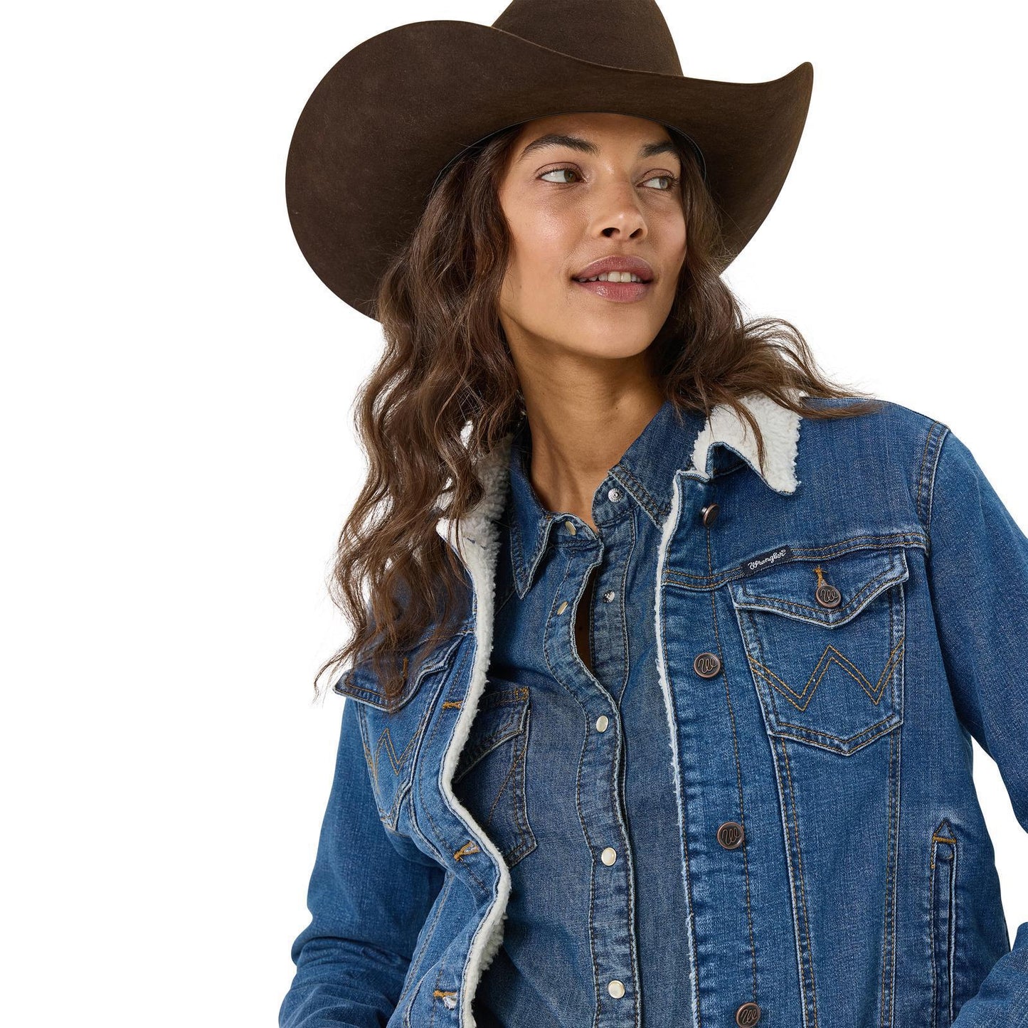 Wrangler 10LWJ320D Retro® Sherpa Lined Women's Jacket