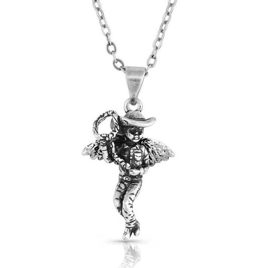 Montana Silversmith NC5337 Amberley Cowboy Angel Necklace