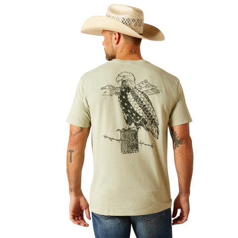 Ariat 10051748 Men's Eagle Flag T-Shirt