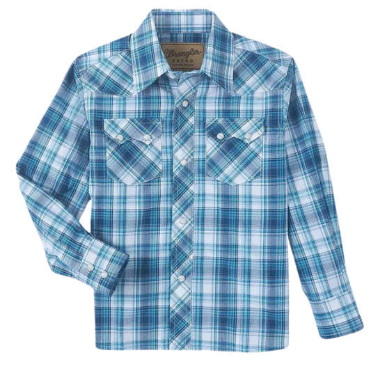 Wrangler Retro® 112347310 Boys Long Sleeve Shirt