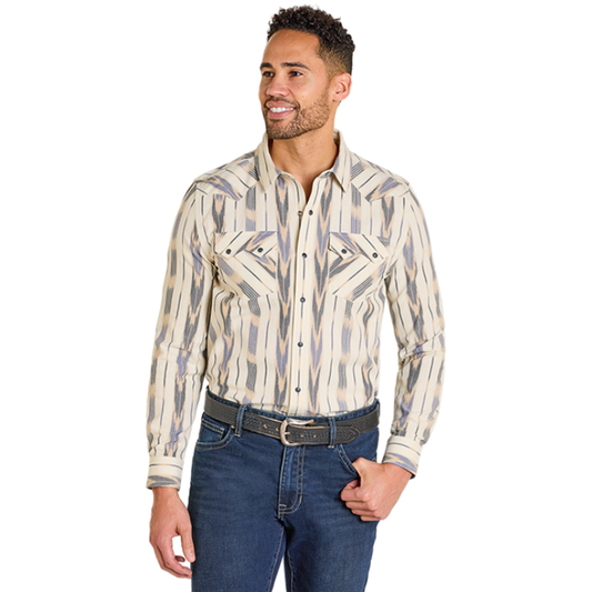 Panhandle Slim PMN2S07493 Pearl Snap Tan