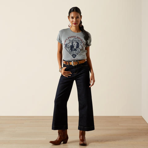 Ariat 10062349 WMS Ariat Don't Press Your Luck T-Shirt