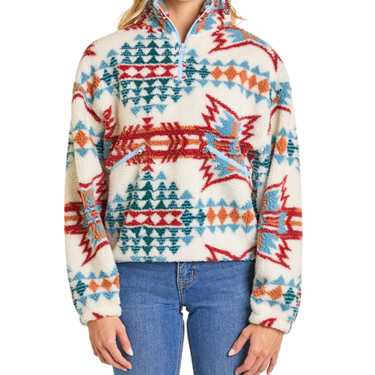 Rock & Roll BW91C07014 Aztec Print Sherpa