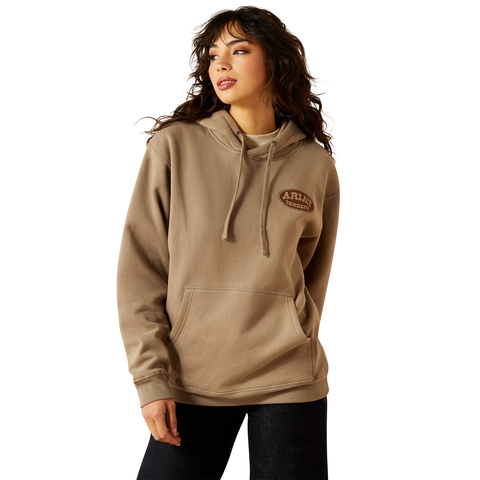 Ariat 10062503 MNS Sendero Slow Horses Hoodie Brindle