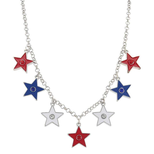 Attitude ANC5920 Star-Spangled Attitude Necklace