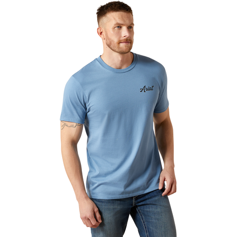 Ariat 10065896 MNS ARIAT CATTLE CO. SS TSHRT