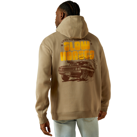 Ariat 10062503 MNS Sendero Slow Horses Hoodie Brindle