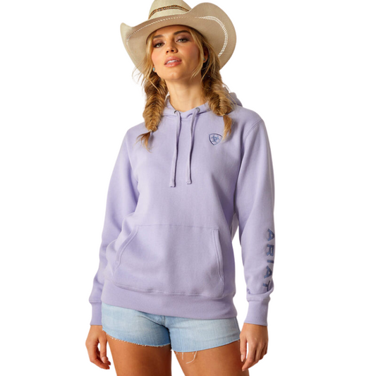 Ariat 10055023 Women's Ariat Logo 2.0 Hoodie Sweet Lavender