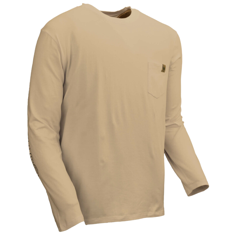 Outback 40291 Unisex Long Sleeve Comfy Tee - Tan