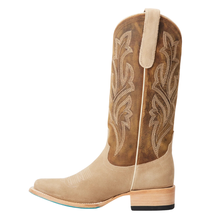 Lane LB0396I Saratoga Square-Latte Suede & Burnt Caramel