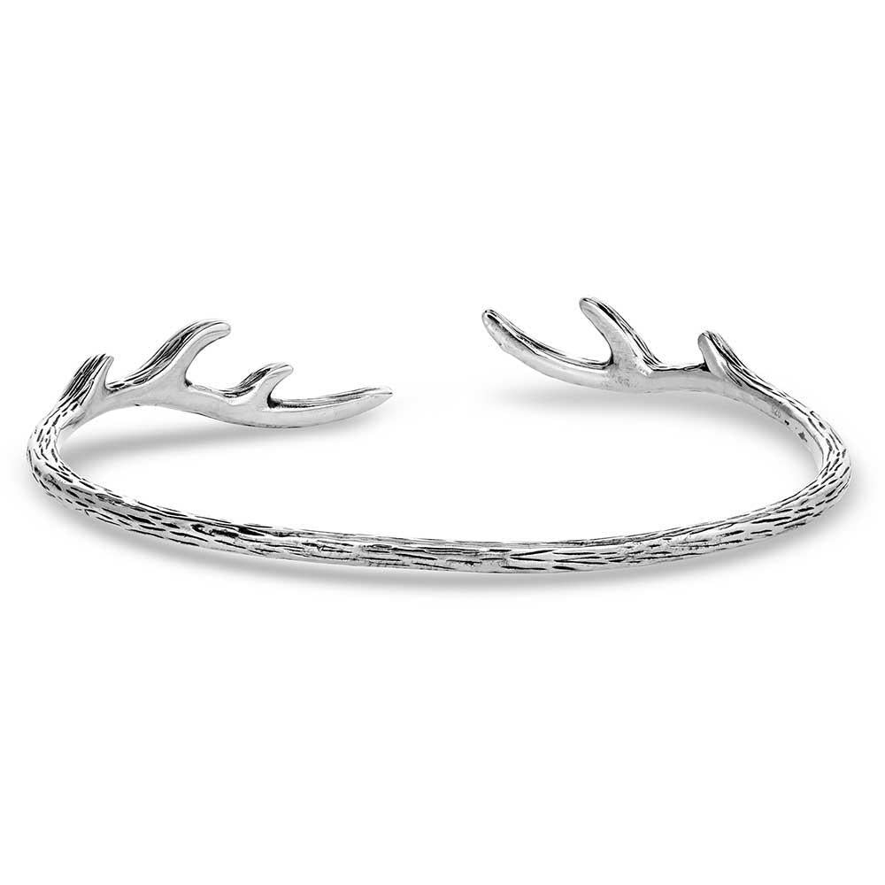 Montana Silversmith KTBC5654 Embrace the Wild Antler Cuff Bracelet