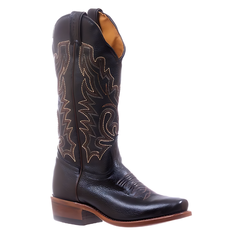 Boulet 5198 Women's Cutter Toe Western Boots - Sporty Black