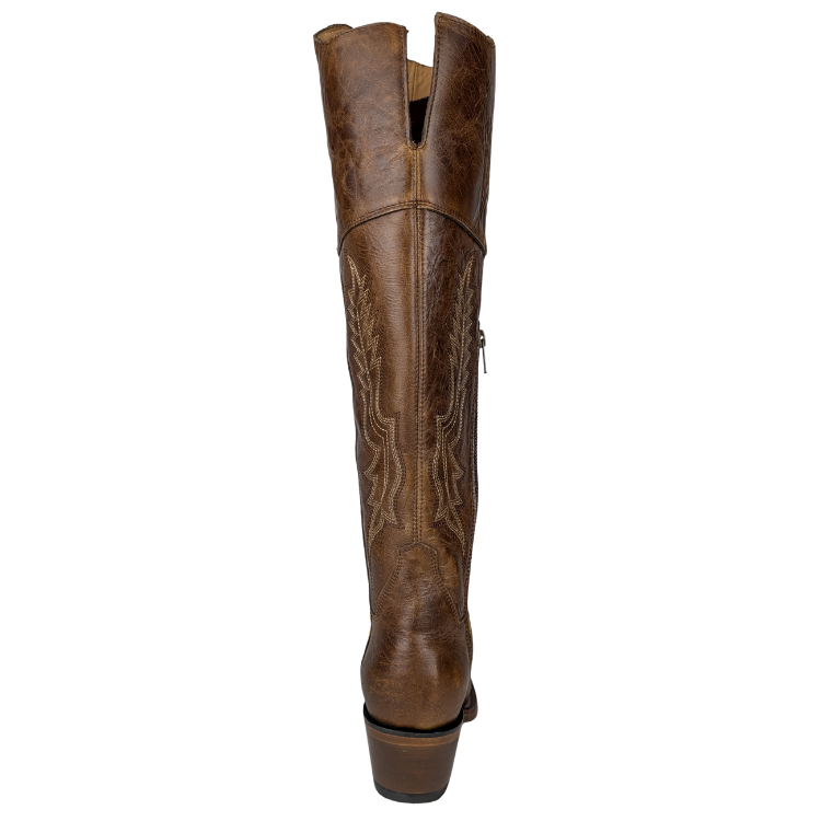 Los Altos 3825235 Women's Snip Toe Over The Knee - Light Brown