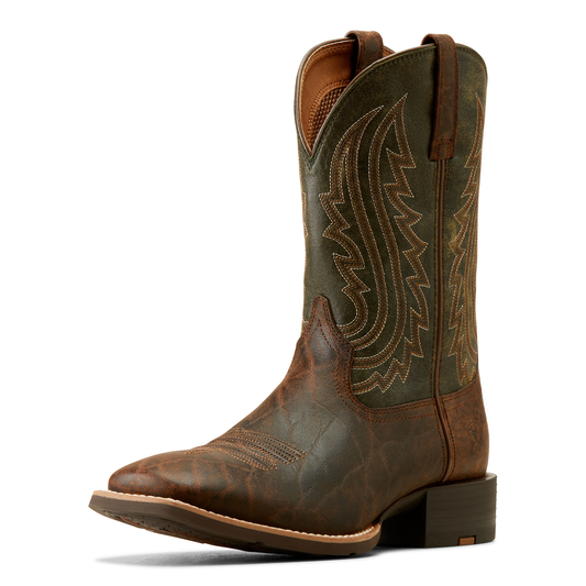 Ariat 10050935 Sport Big Country Elephant Print Forest Green