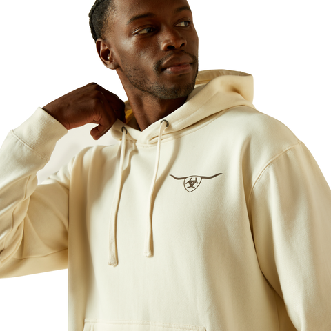 Ariat 10062499 MNS Ariat Shield Steerhead Hoodie