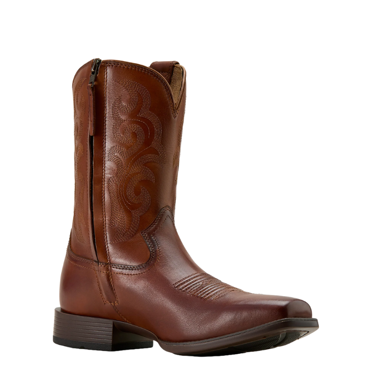 Ariat 10061149 Men's Bodie *Zipper* Western Boot Bitter Brown