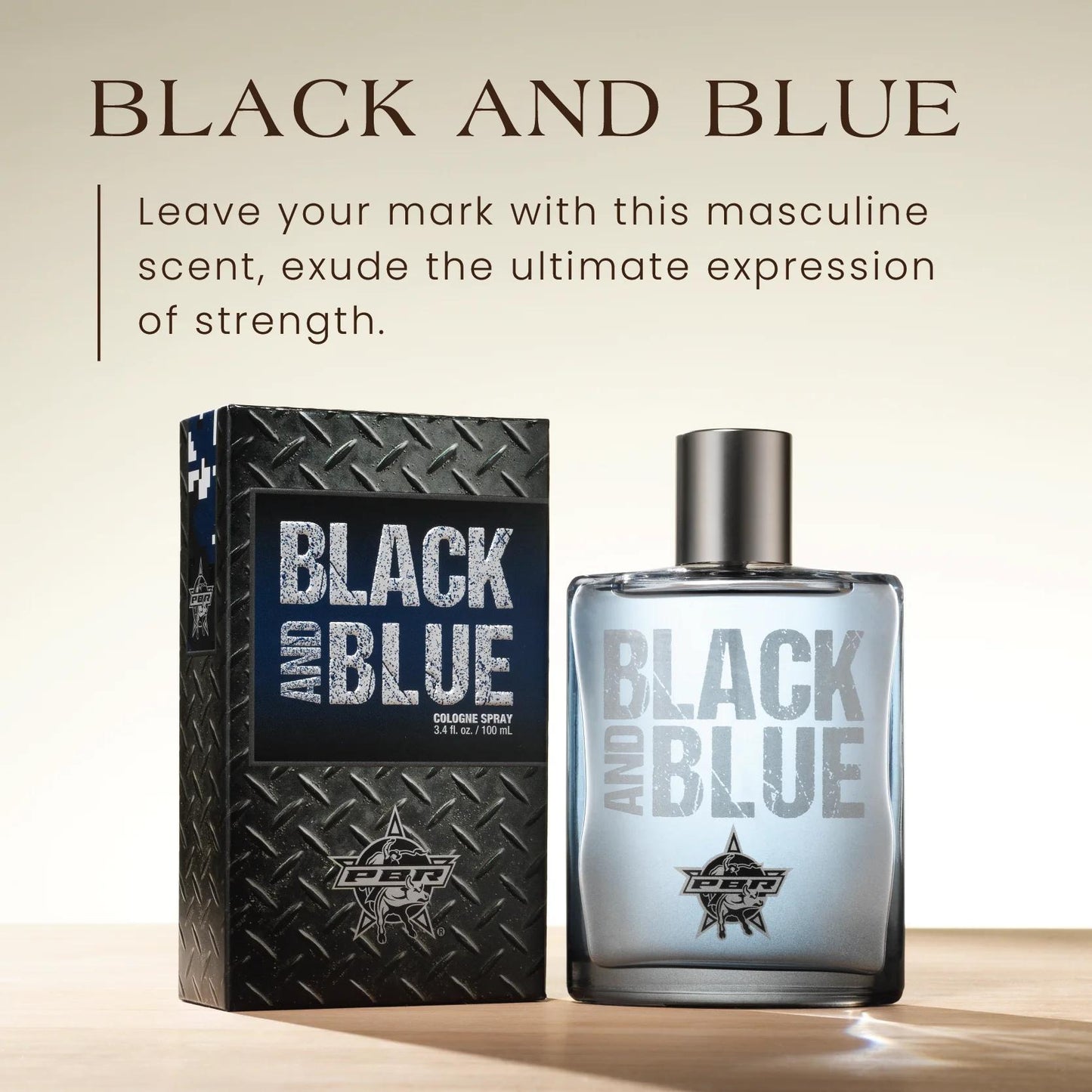 Tru Black & Blue Cologne 3.4 Oz