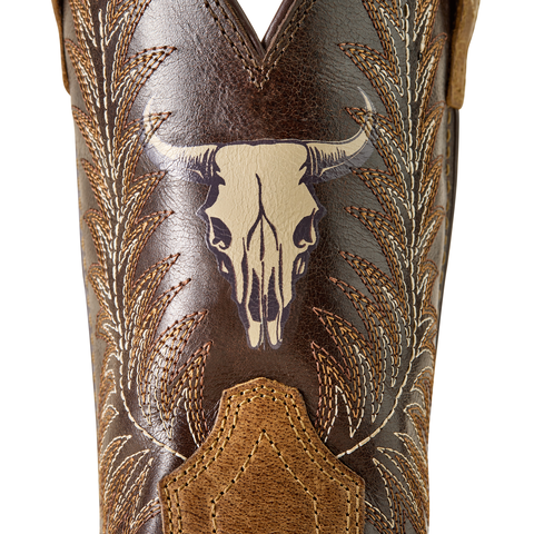 Ariat 10063827 Youth Stampede Western Boot - Desert Brown