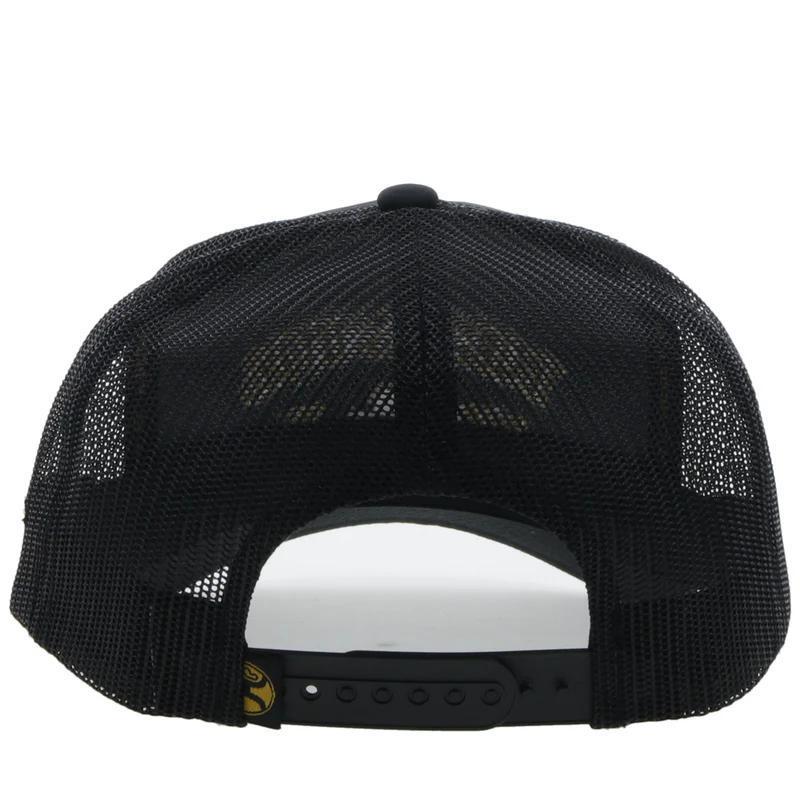 Hooey 2354T-BK "RESISTOL" BLACK W/GOLD STITCHING HAT