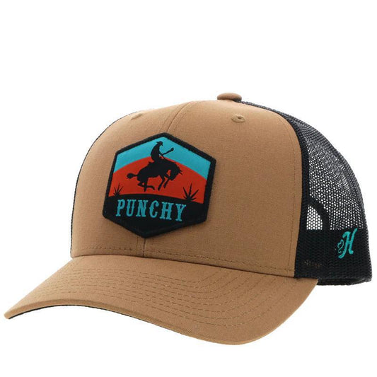 Hooey 5027T-TNBK "PUNCHY" TAN/BLACK HAT