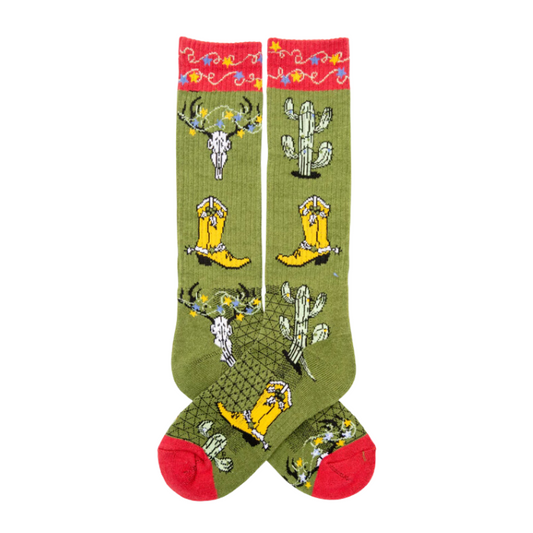 Lucky Chuck 110124717 Get A Little Western - Performance Socks