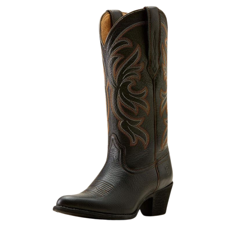 Ariat 10051050 Black Deertan Heritage J Toe Stretchfit