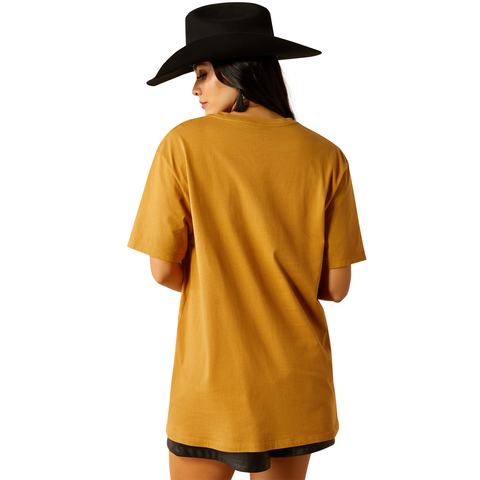 Ariat 10054029 Women's Ariat Highlander T-Shirt Harvest Gold