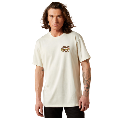 Ariat 10065901 Men's MNS ARIAT PULP WESTERN SS TSHRT TRTL