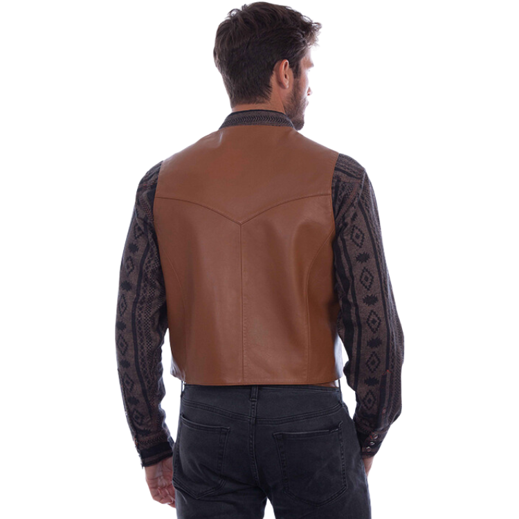 Scully 507-15 - Saddle Tan Lambskin Vest