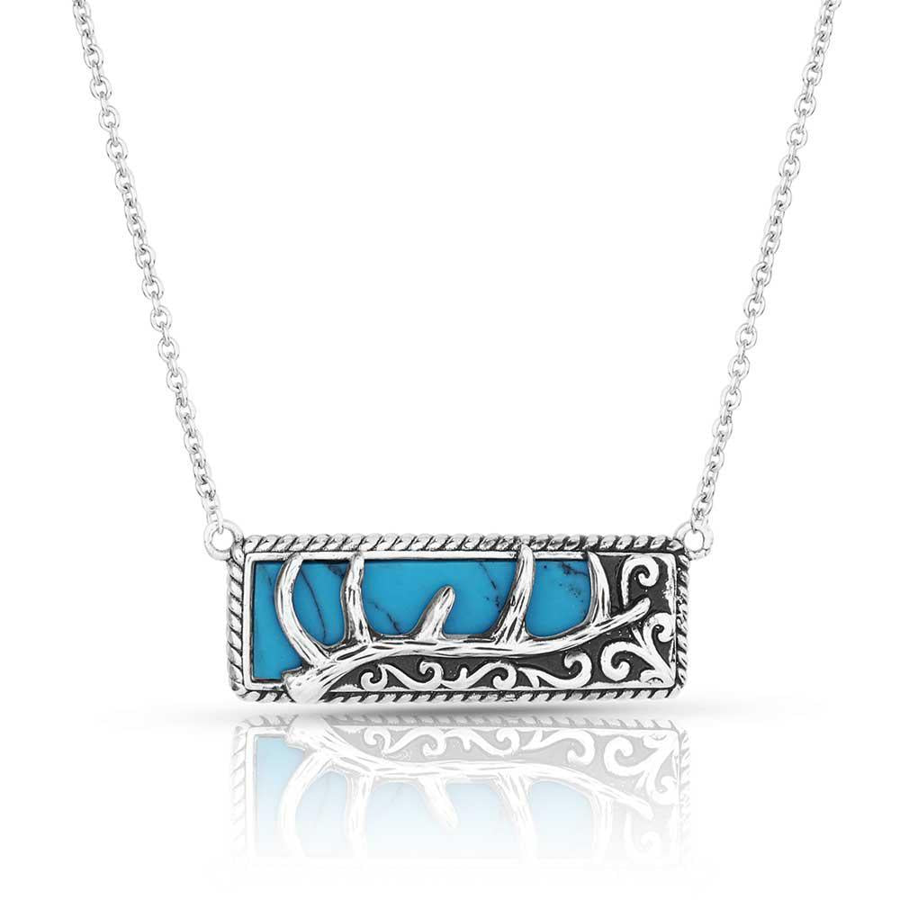 Montana Silversmith KTNC5680 Hunter's Horizon Turquoise Necklace