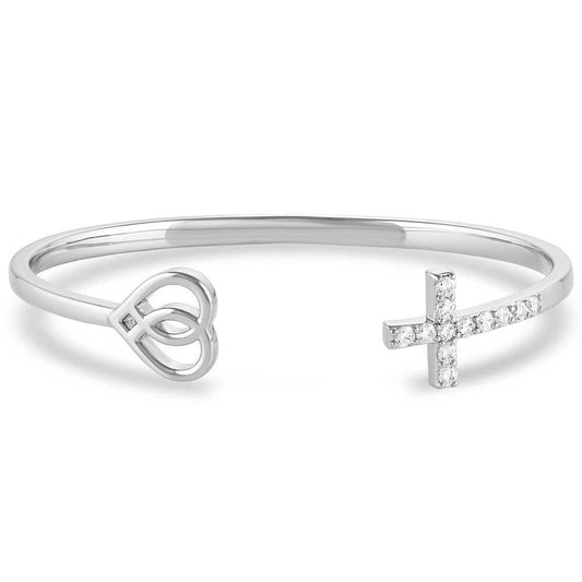 Montana Silversmith FFBC5537 Love And Faith Cuff Bracelet