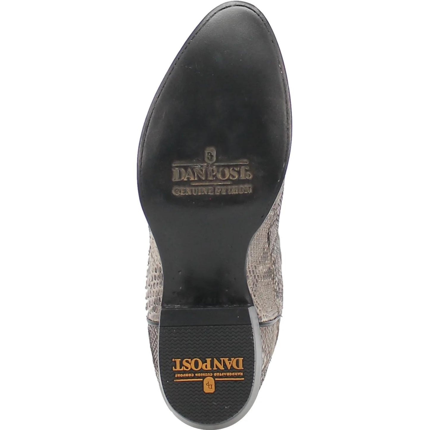 Dan Post DP3036 Manning- Python-Round Toe-Natural/Black