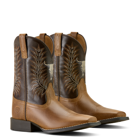Ariat 10063827 Youth Stampede Western Boot - Desert Brown