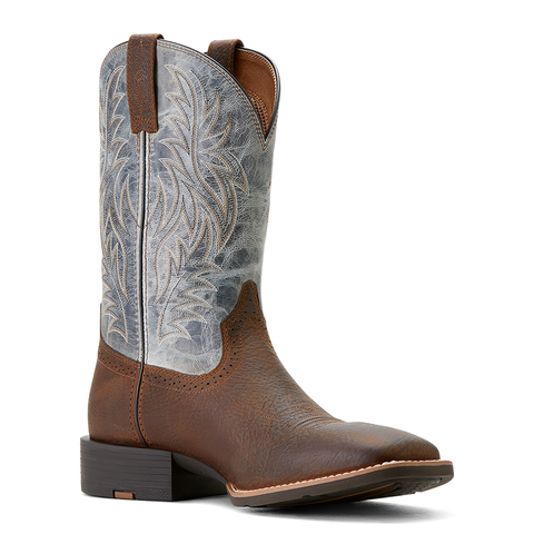 Ariat 10053731 Men's Sport Wide Square Toe Cowboy Boot Earth