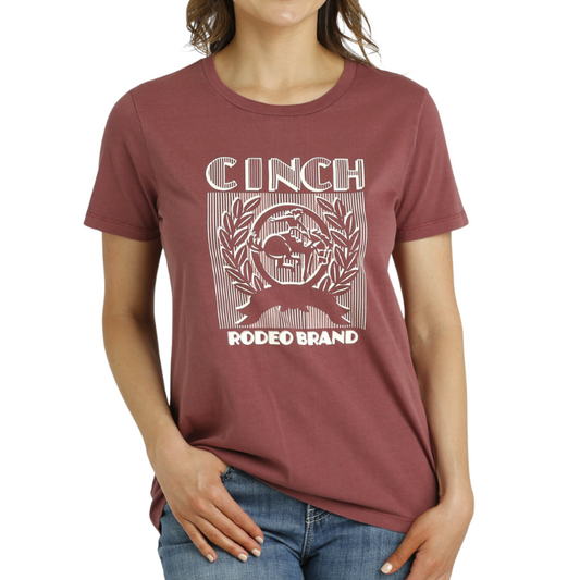 Cinch MSK7901007 Women's Shirt- Burgundy