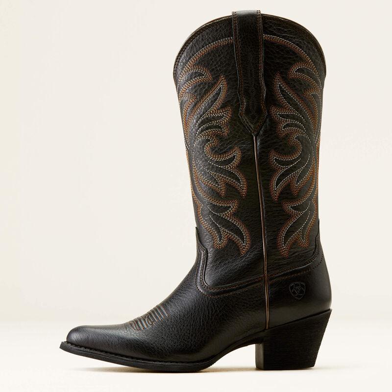 Ariat 10051050 Black Deertan Heritage J Toe Stretchfit